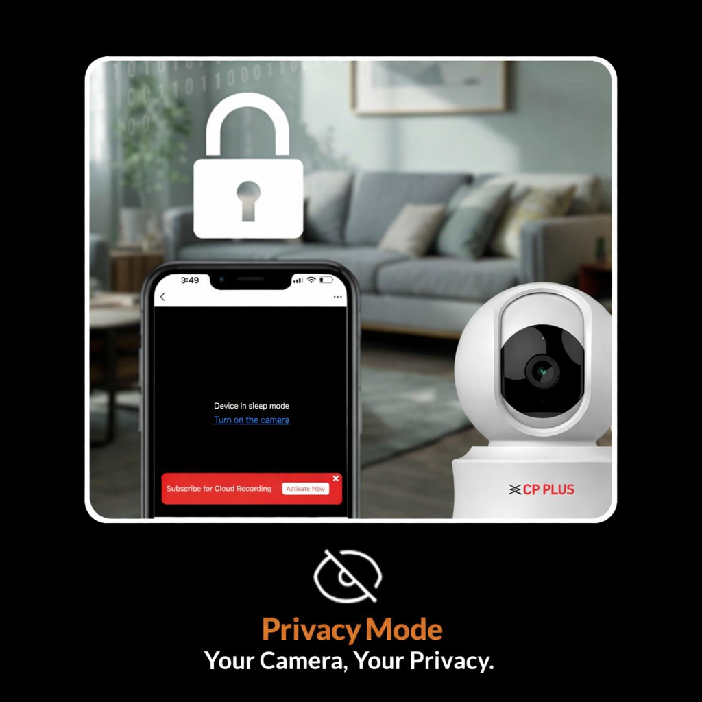 CP PLUS 2MP Smart Wi-Fi CCTV Camera