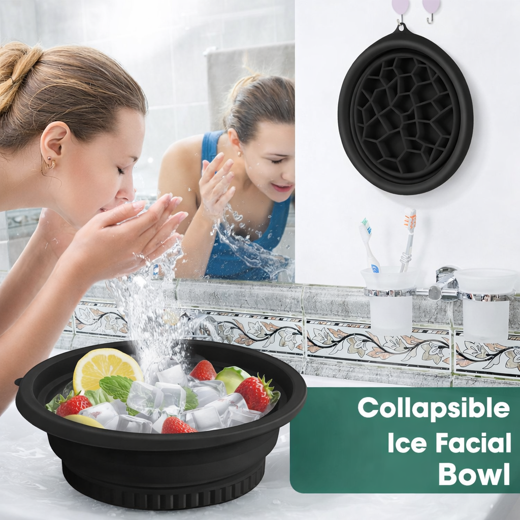 SILICONE ICE FACE BOWL
