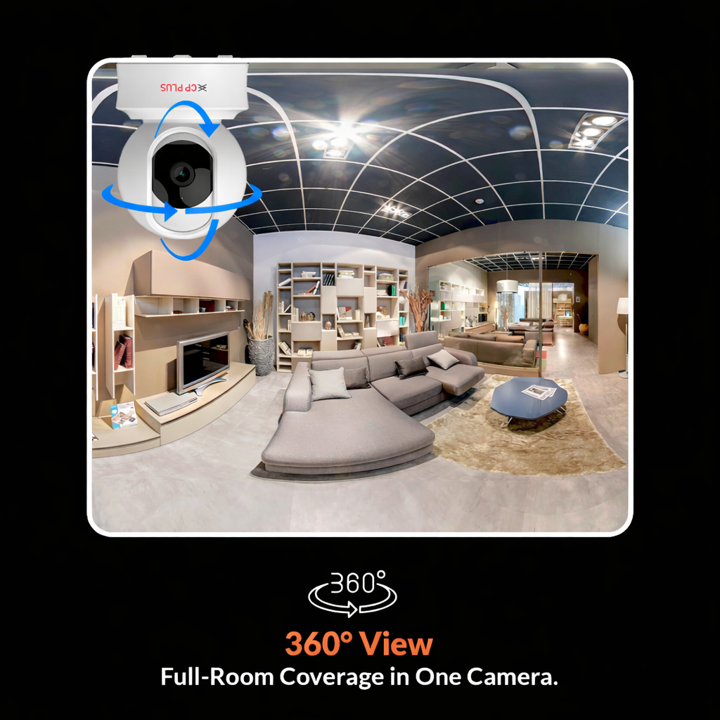 CP PLUS 2MP Smart Wi-Fi CCTV Camera