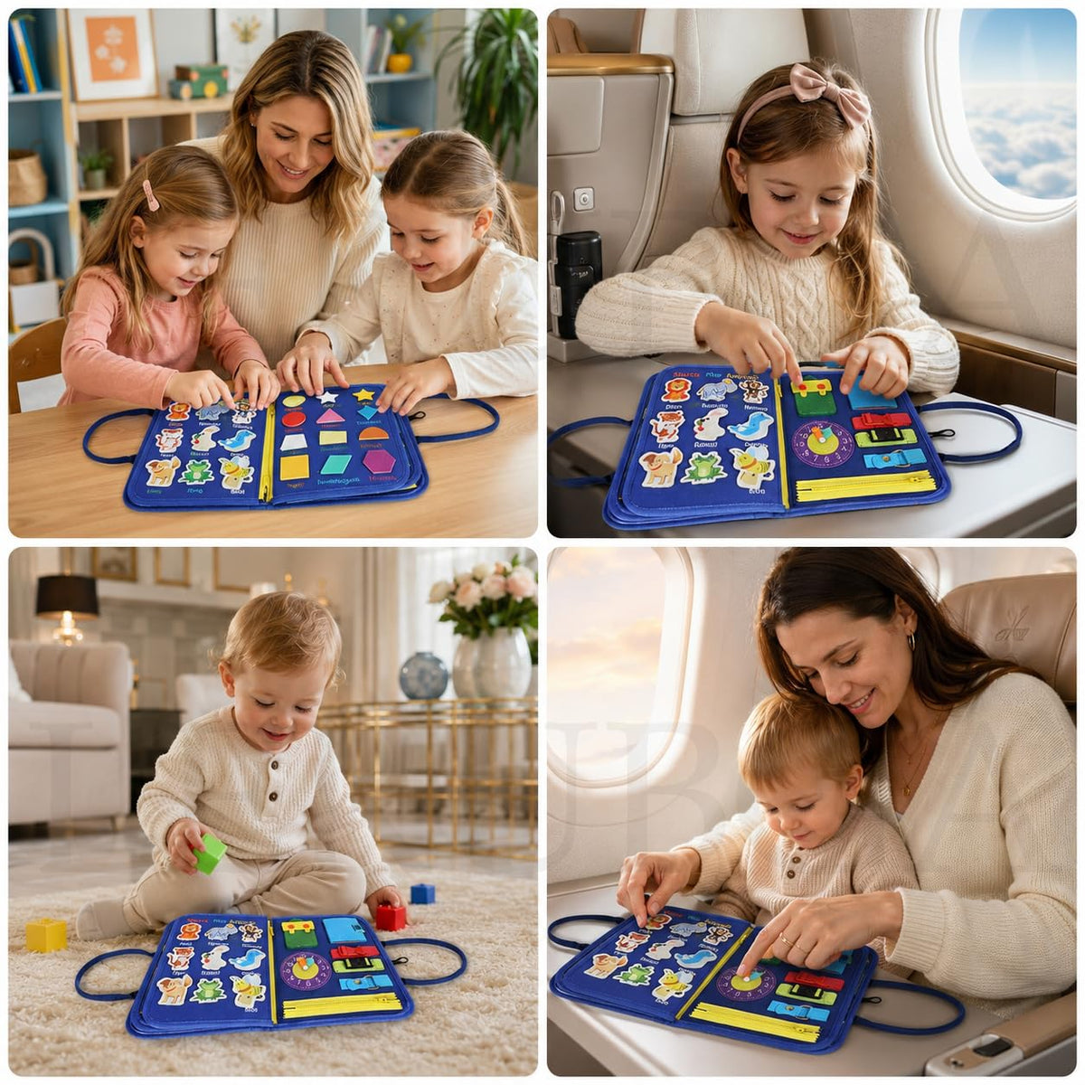 Baby busy book