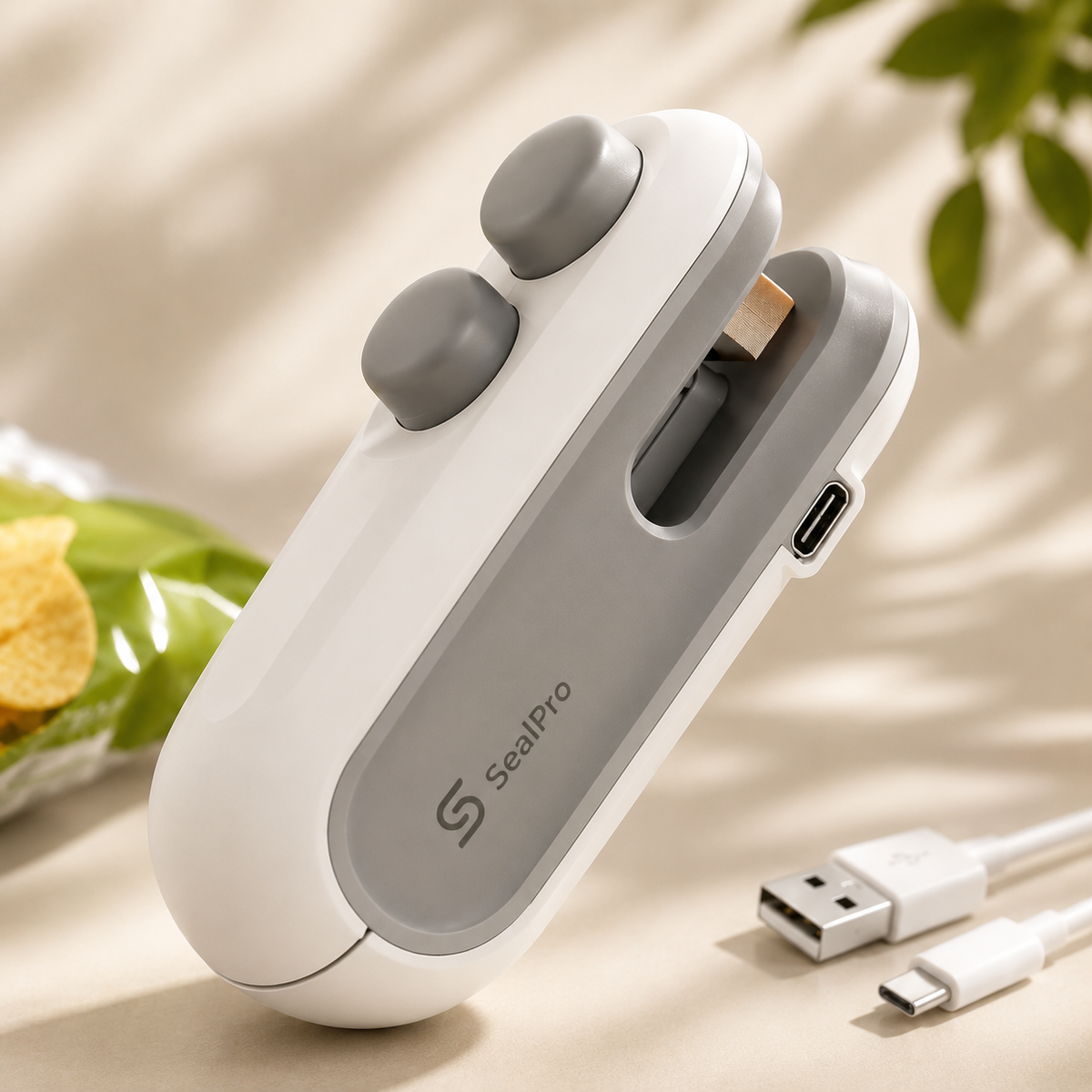 SealPro™ 2-in-1 Bag Sealer