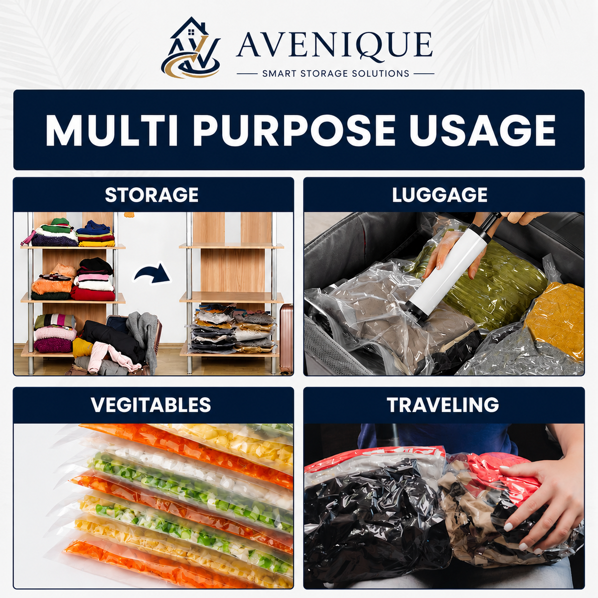SpaceVault™ Vacuum storage bag