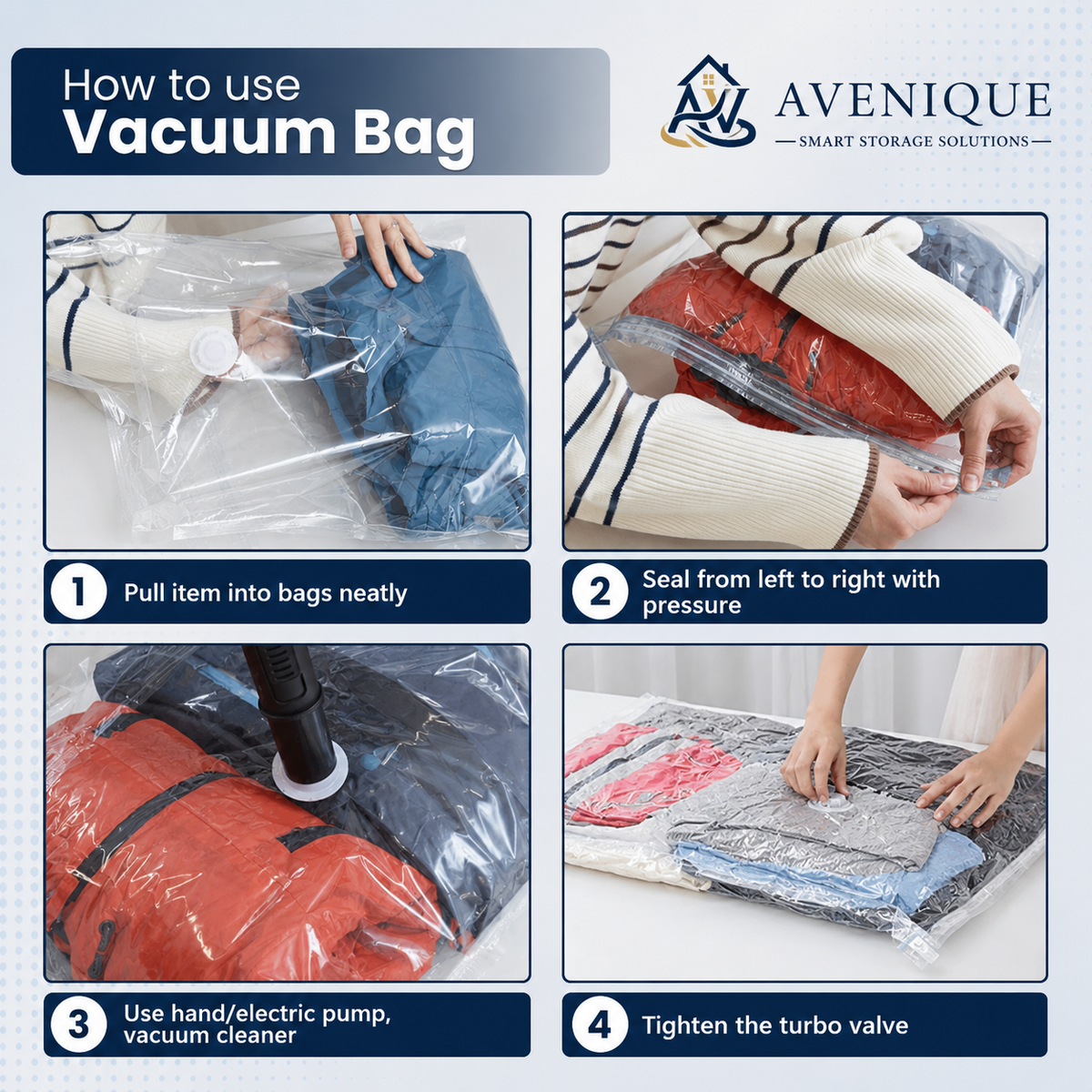 SpaceVault™ Vacuum storage bag