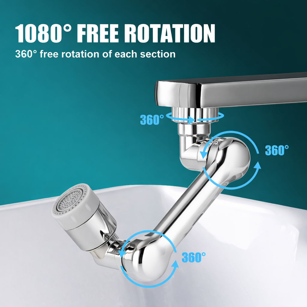 Rotating Faucet/Tap Extension