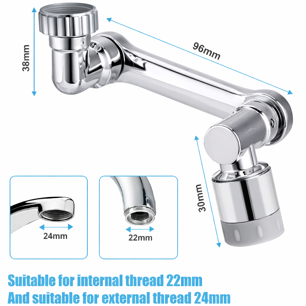 Rotating Faucet/Tap Extension