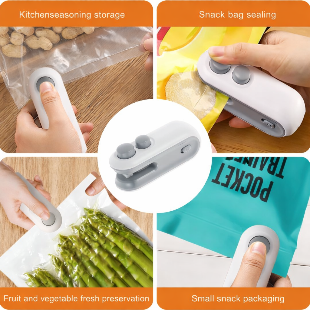 SealPro™ 2-in-1 Bag Sealer