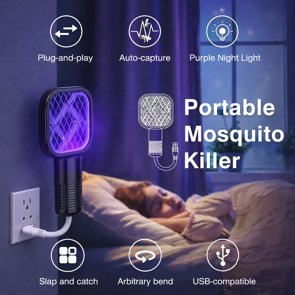 LunaGuard™ Mosquito Racket
