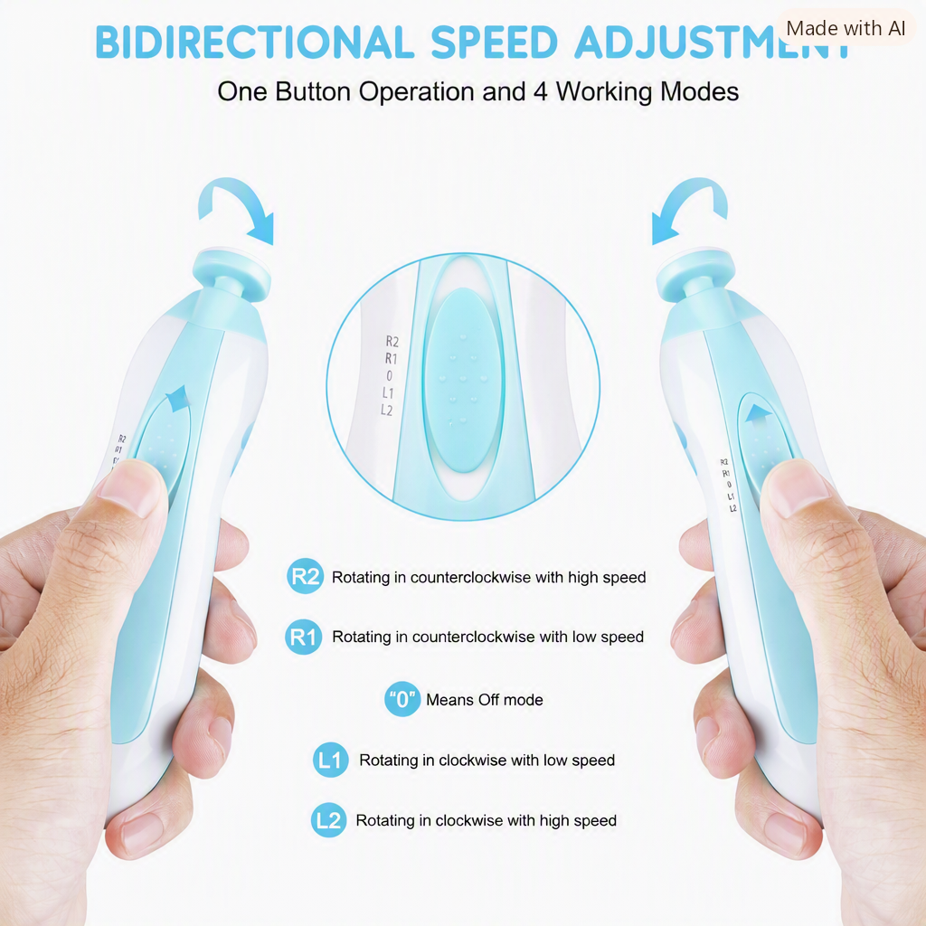 CareTrim™  baby nail trimmer