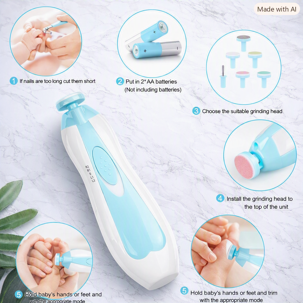 CareTrim™  baby nail trimmer