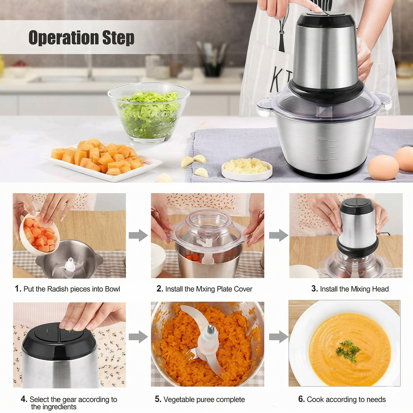 Avenique ® - Electric Chopper