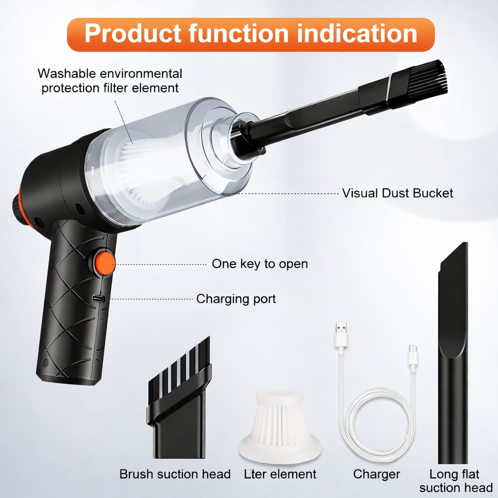 3 in 1 Portable Vacuum Cleaner